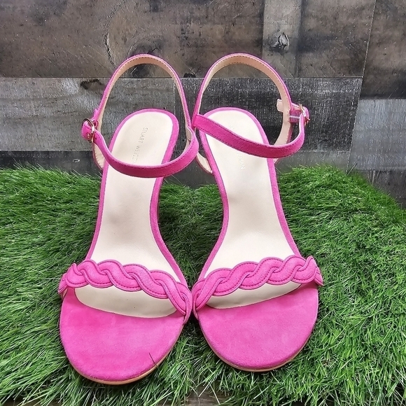 New STUART WEITZMAN DANCER TWISTIE 100 SUEDE SANDAL 8.5 - Picture 6 of 11